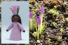 Crocus Fairy | Waldorf Doll Shop | Eco Flower Fairies | Handmade by Ambrosius