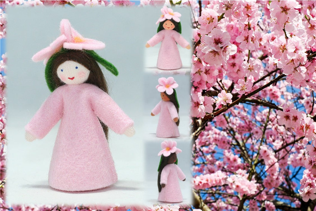 Cherry Blossom Fairy | Waldorf Doll Shop | Eco Flower Fairies | Handmade by Ambrosius