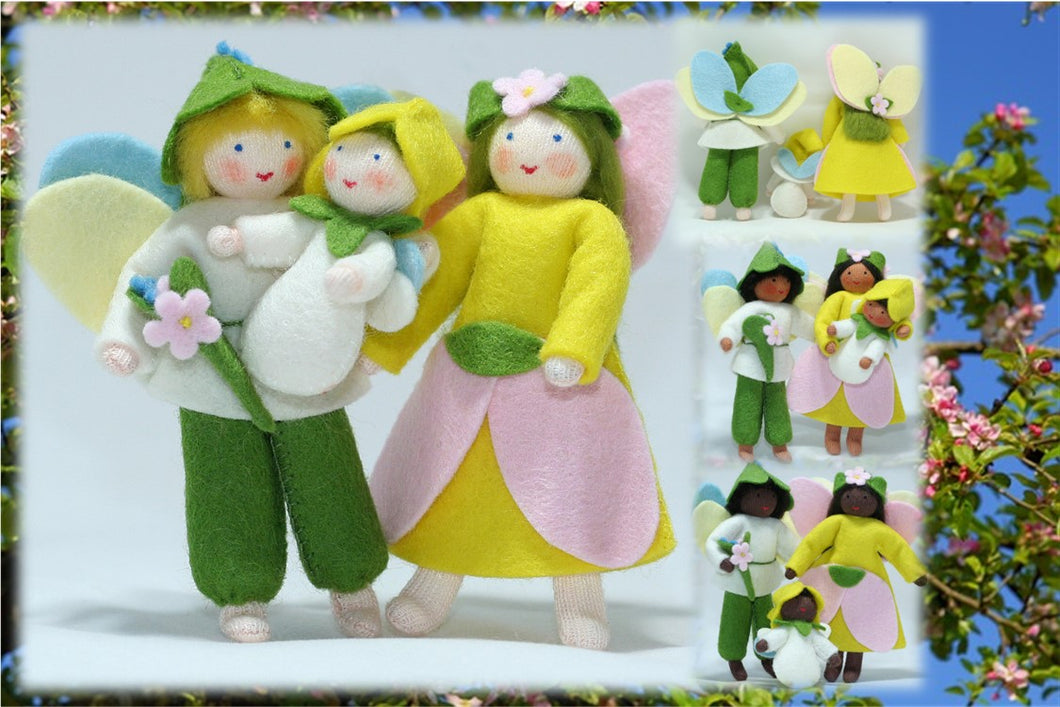 Flower Fairy Family | Waldorf Doll Shop | Eco Flower Fairies | Handmade by Ambrosius