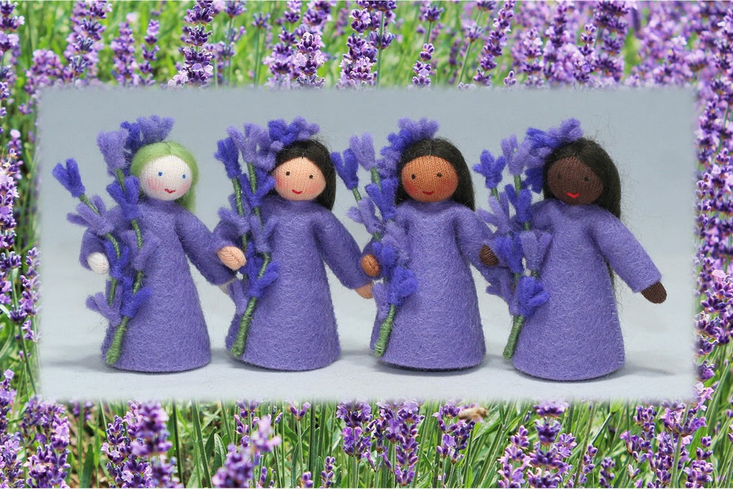 Lavender Fairy | Waldorf Doll Shop | Eco Flower Fairies | Handmade by Ambrosius